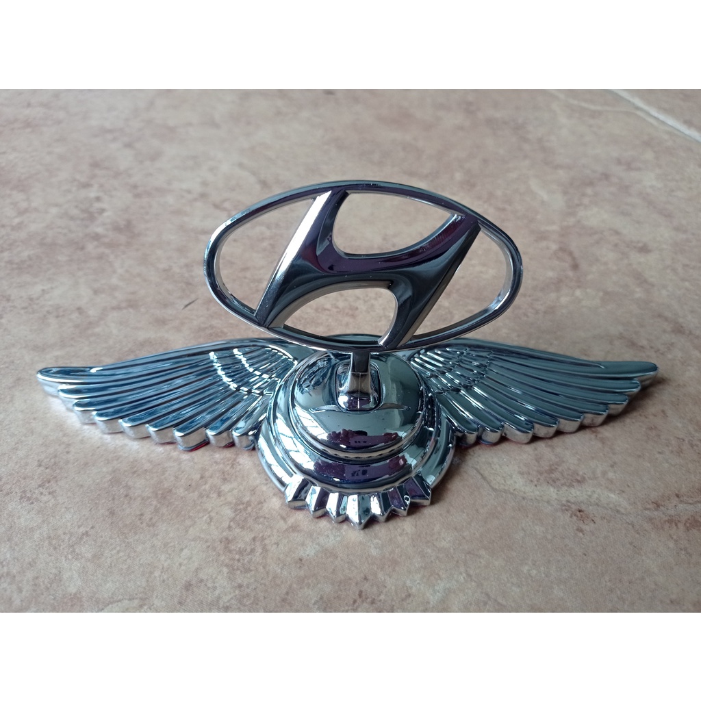 Biểu tượng logo ô tô (Mazda, Toyota, Honda, Hyundai, KIA) cánh chim đại bàng dán, gắn nắp Capo CAO CẤP