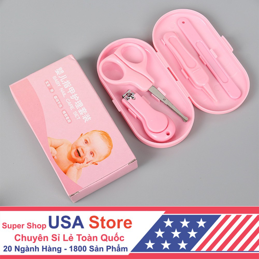 Set 4 Phụ Kiện Chăm Sóc Móng Cho Bé Autofun