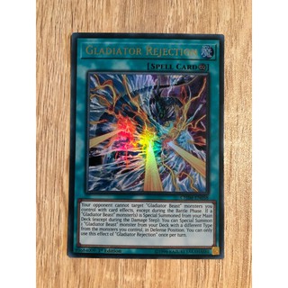 [ Đậu Phộng ] Thẻ Bài Yugioh Spell Gladiator Rejection  - Ultra
