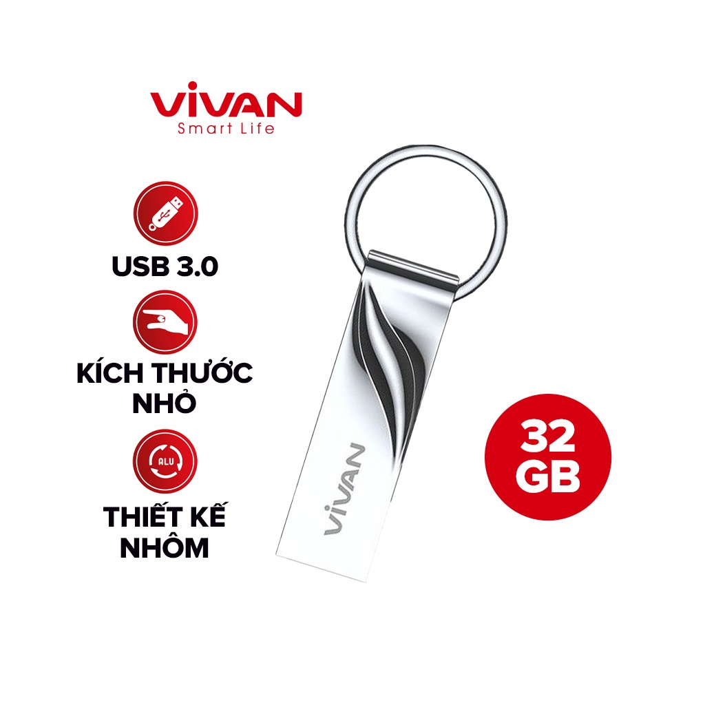 [FREESHIP TOÀN QUỐC] Ổ Đĩa USB Flash 16gb / 32GB / 64GB Của VIVAN VF316 / VF332 / VF364