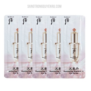 Tinh Chất Lão Hóa Mắt Tái Sinh Whoo Cheongidan Illuminating Regenerating Eye Serum 1ml
