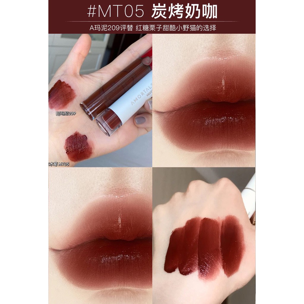 [HÀNG MỚI VỀ] SON kem lì và kem bóng AMORTALS lipstick 2021