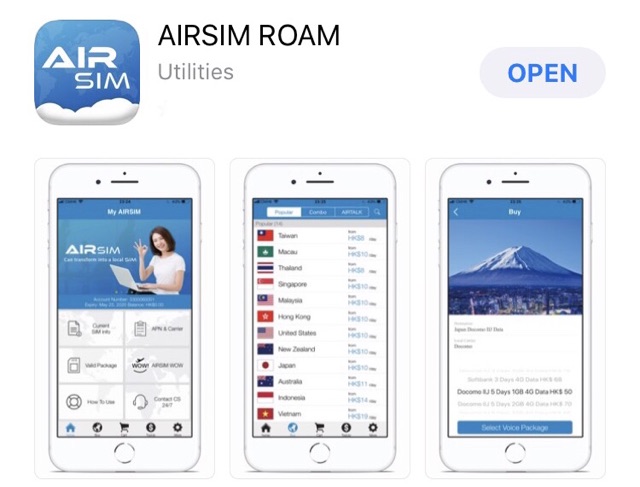AIRSIM  - 130 NƯỚC VỚI 1 SIM - TÁI SỬ DỤNG