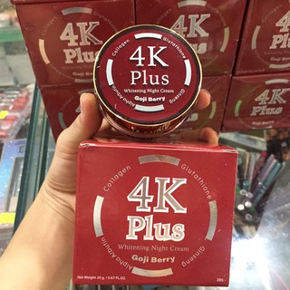 [CHÍNH HÃNG] Kem dưỡng da 4k Plus đỏ Thái Lan ngừa mụn