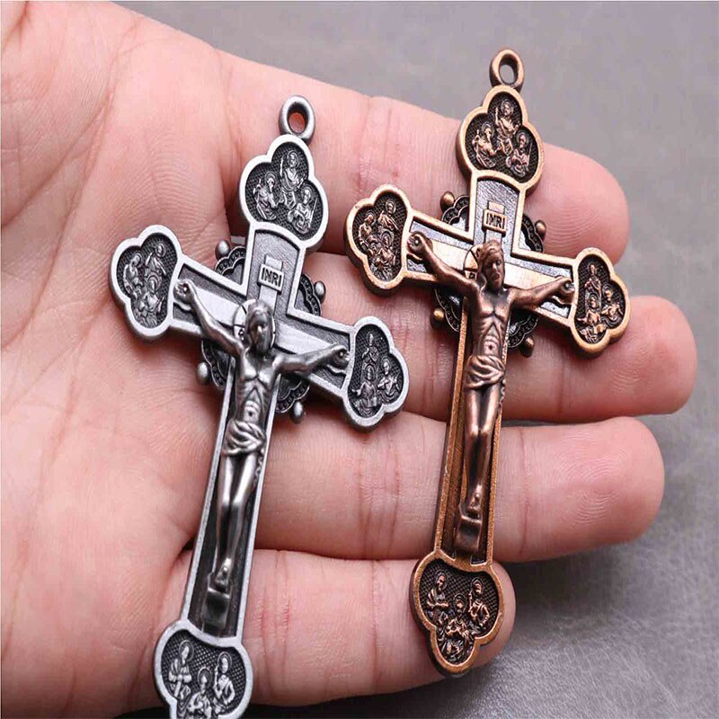 1 Huy Chương Thánh Giá Lớn Bằng Hợp Kim Thiên Chúa Thánh Giá Tôn Giáo Hoàn Thiện