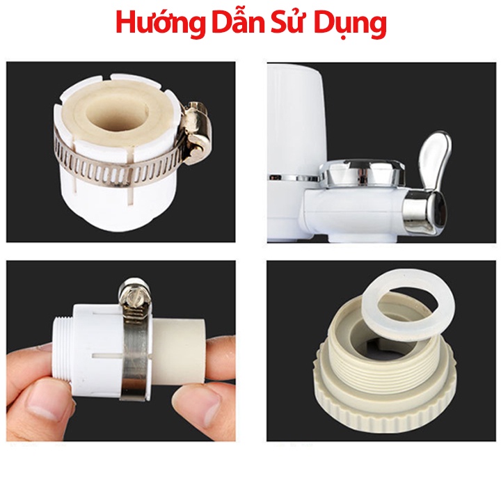 Bộ Lọc Tại Vòi Ceramic Cao Cấp ZSW-010A / 010B, Lọc cặn bẩn có hại trong nước và diệt khuẩn