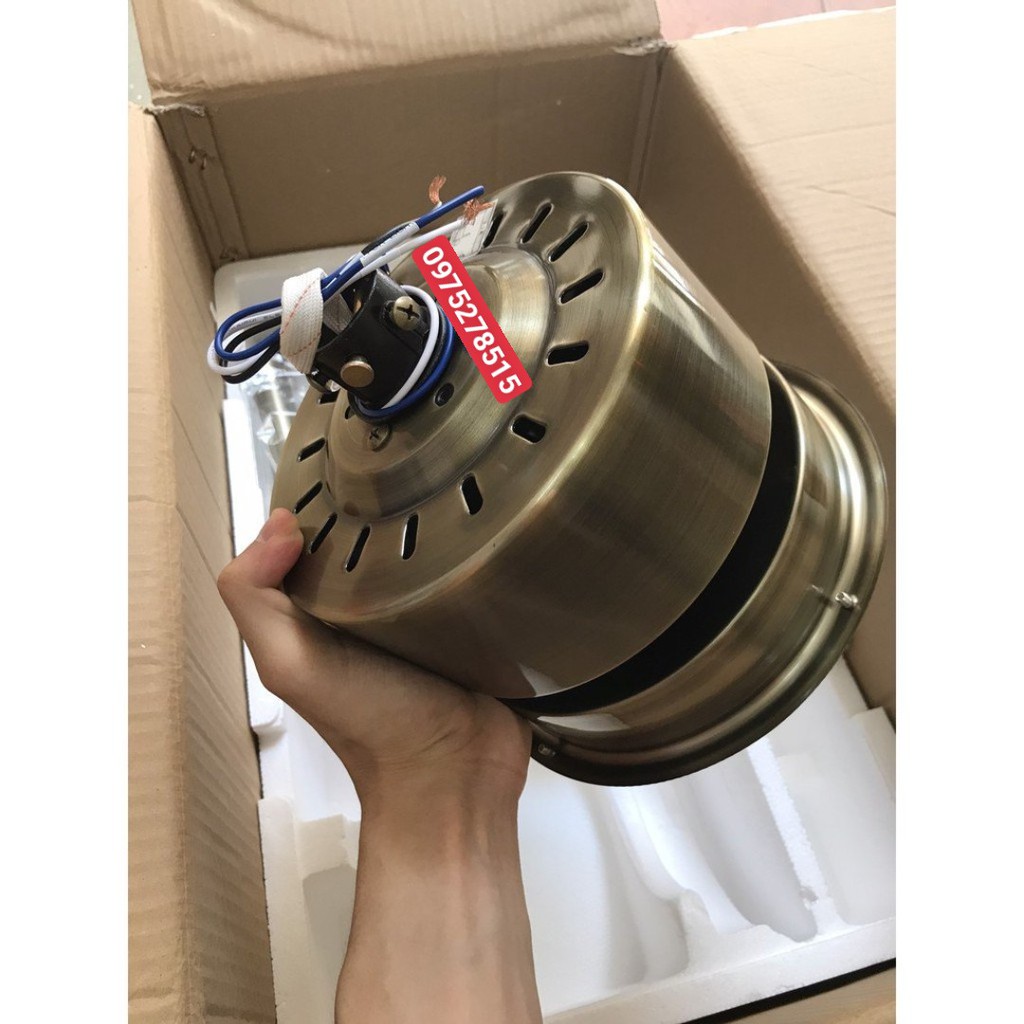 Quạt Trần BK5 Promax Lõi Đồng Full Gió, 3 Chế Độ Đèn LED,  Có Điều Từ Xa, Động Cơ DC 2 Chiều Gió  [Bảo Hành 5 Năm] | BigBuy360 - bigbuy360.vn