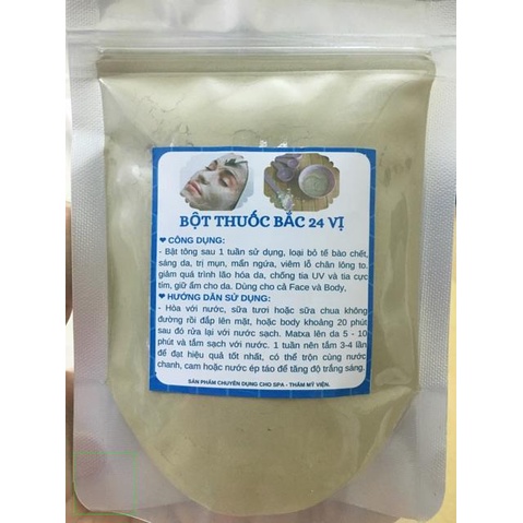 1kg Bột Thuốc Bắc Tắm trắng 24 Vị Handmade