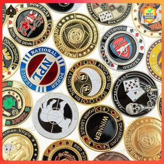 Chip guards - Đồng tiền kỷ niệm - Đồng tiền bảo vệ bài - Poker Chip Guard - Dealer button