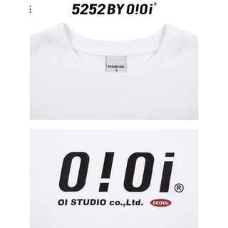 Áo thun brand Hàn 5252byO!Oi( tặng kèm sticker theo hãng )