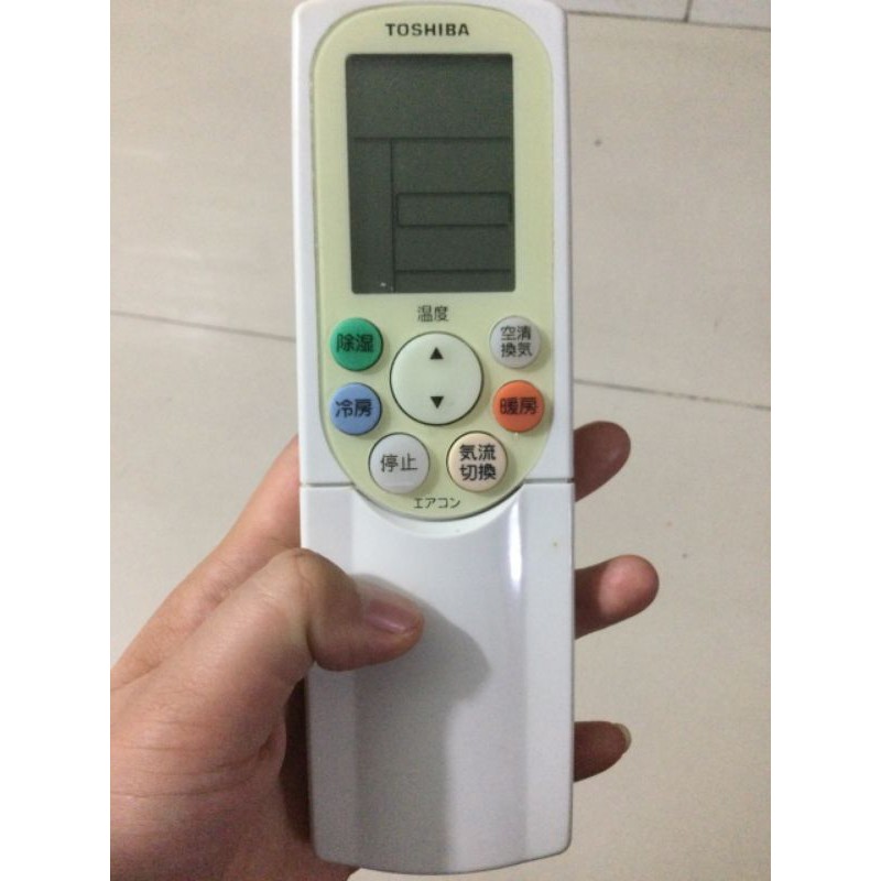 remote điều khiển máy lạnh Toshiba nội địa