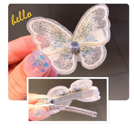 Kẹp tóc hình bướm xinh xắn thời trang cho nữ