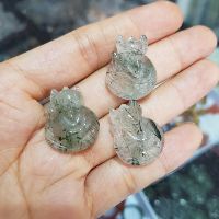 Hồ Ly Tóc Xanh Kèm Dây Đeo Cổ