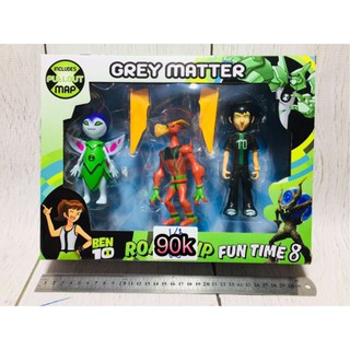 Mô hình đồ chơi 3 nhân vật Ben 10