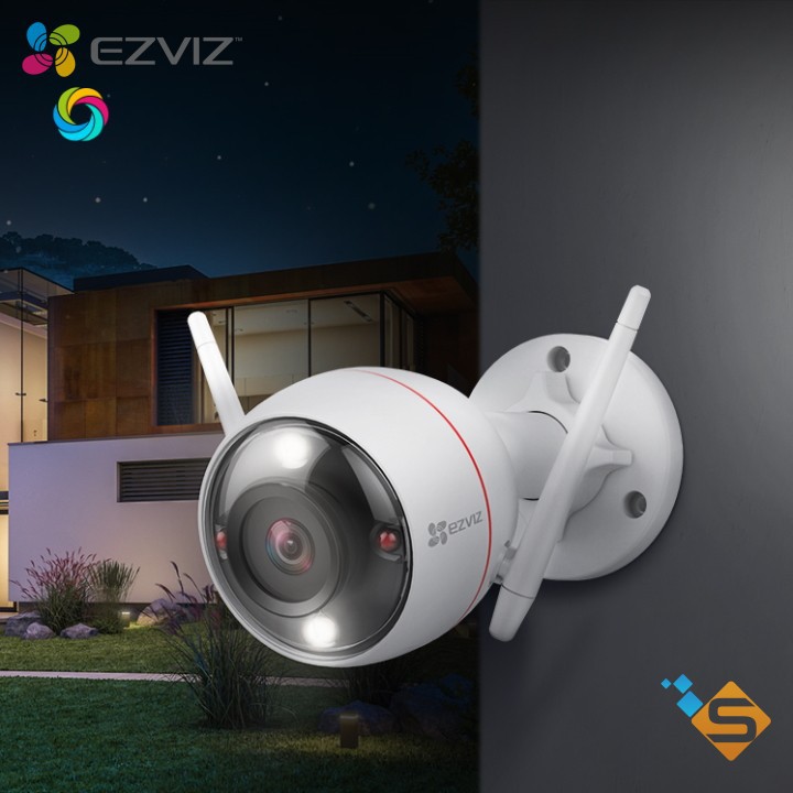 Camera WiFi Ngoài Trời EZVIZ C3W 2MP 1080P Night Color - Sản phẩm cao cấp của HIKVISION - Bảo Hành Chính Hãng 2 Năm