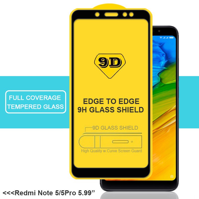 [Shopee Trợ Giá] Cường Lực 9D Full Màn Xiaomi Note 5 Pro (Có Box + Giấy Lau)