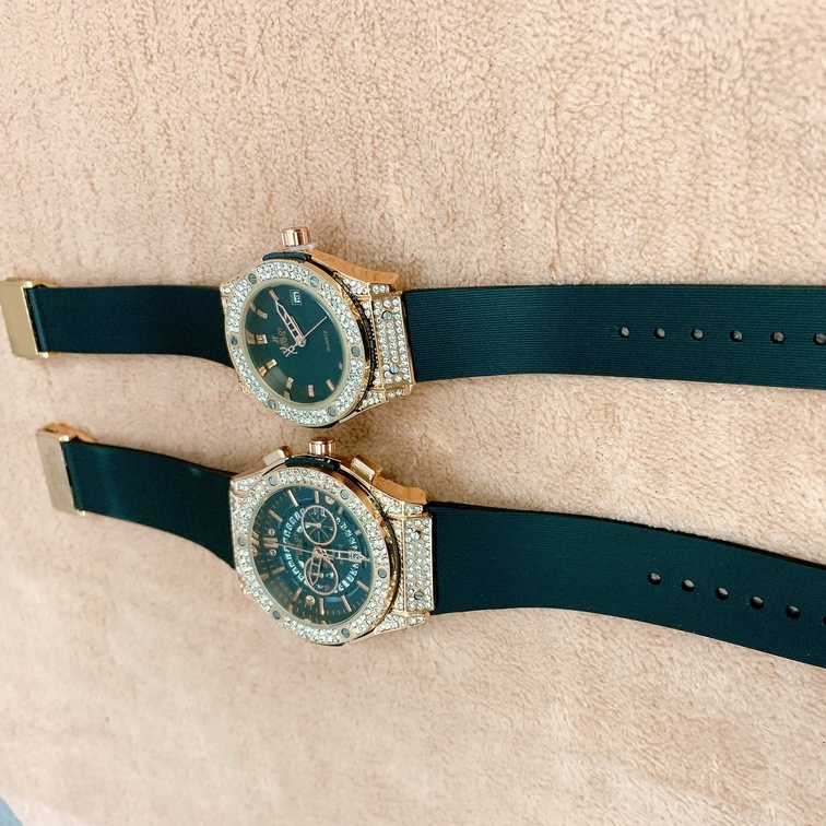 Đồng hồ nam nữ bộ đôi - có bán lẻ. dây hương vani cao cấp - bảo hành 12 tháng | BigBuy360 - bigbuy360.vn