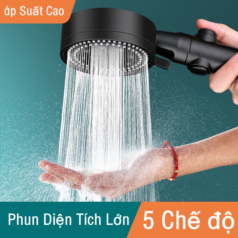 Bộ Đầu Vòi Hoa Sen Áp Suất Nước Cho Phòng Tắm