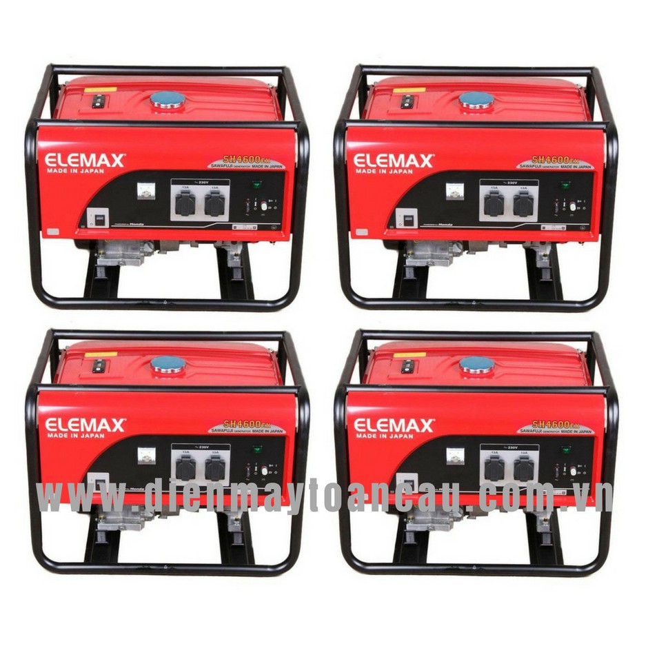 Máy phát điện Elemax Nhật Bản SH 4600EX - 4.0KVA