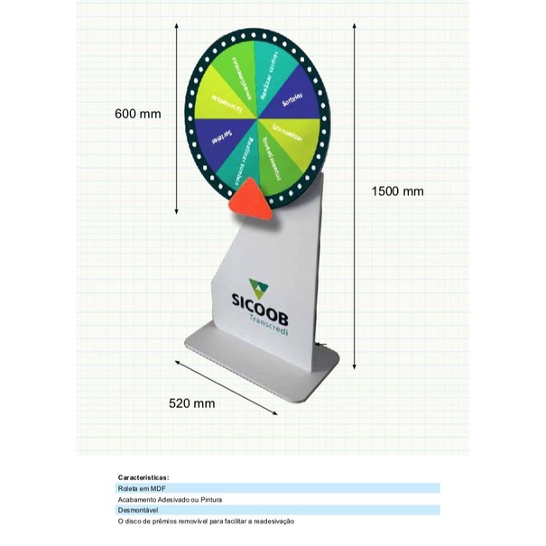 VÒNG QUAY KỲ DIỆU - SIZE 60cm * 150cm