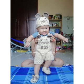 set đồ hình chuột cho bé