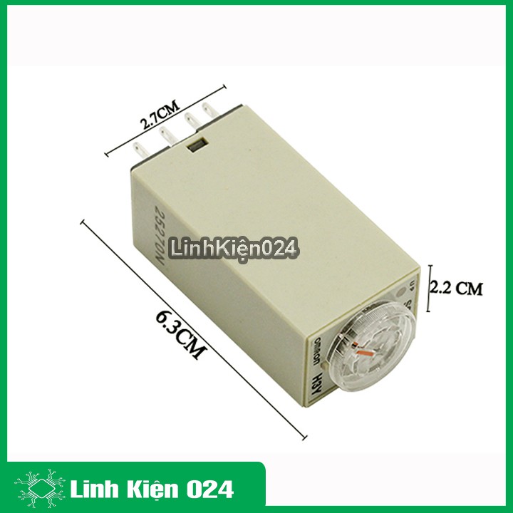 Relay Thời Gian Timer Omron H3Y-4 14P 12V