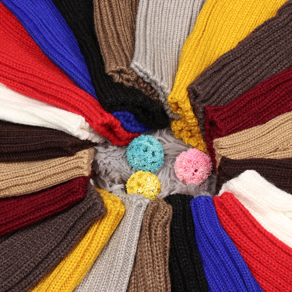 Găng tay dệt kim dài dày dặn giữ ấm cho nam và nữ