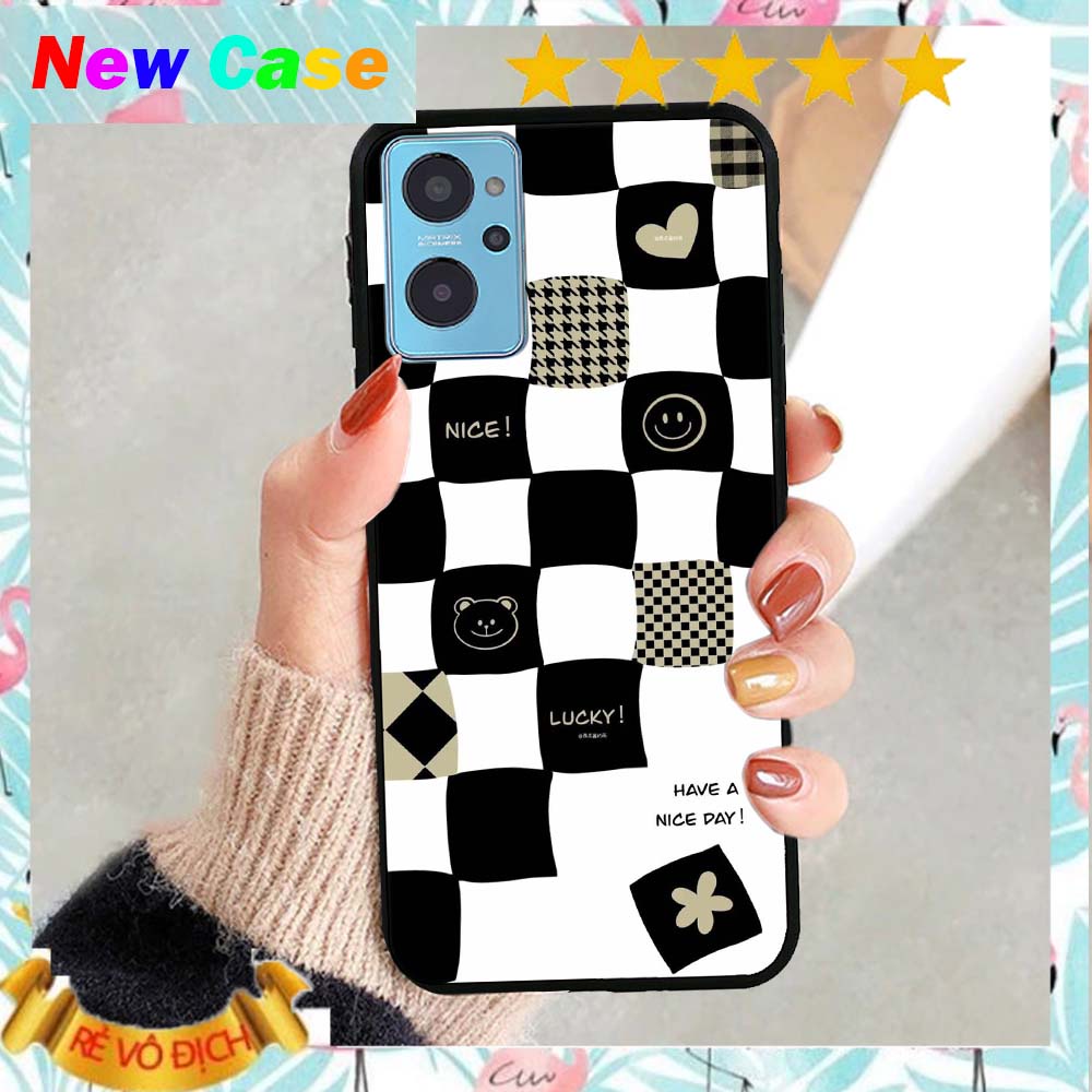 Ốp lưng Realme Realme Q5 / 9 4G / 9i / 9 Pro / 9 Pro+ 5G in hình caro good love cao cấp
