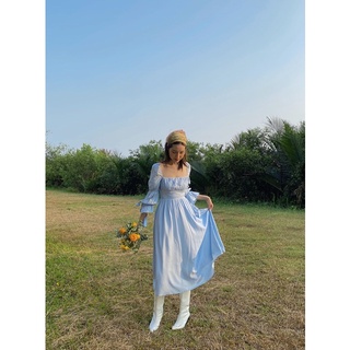 đầm linen midi emma