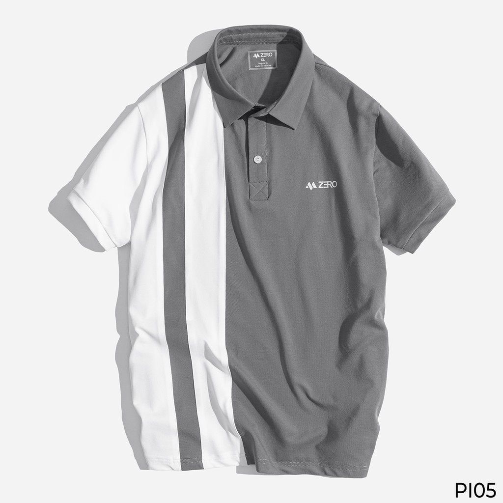 Áo Phông Nam Polo Có Cổ Ngắn Tay 5 Màu Thời Trang ZERO