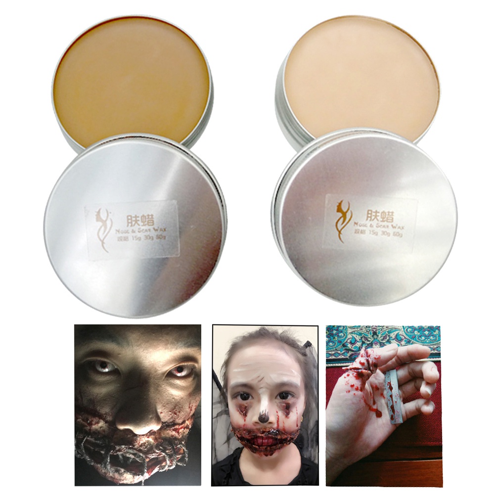 Sáp Trang Điểm Tạo Hình Vết Sẹo Hóa Trang Halloween 15 / 30 / 60g