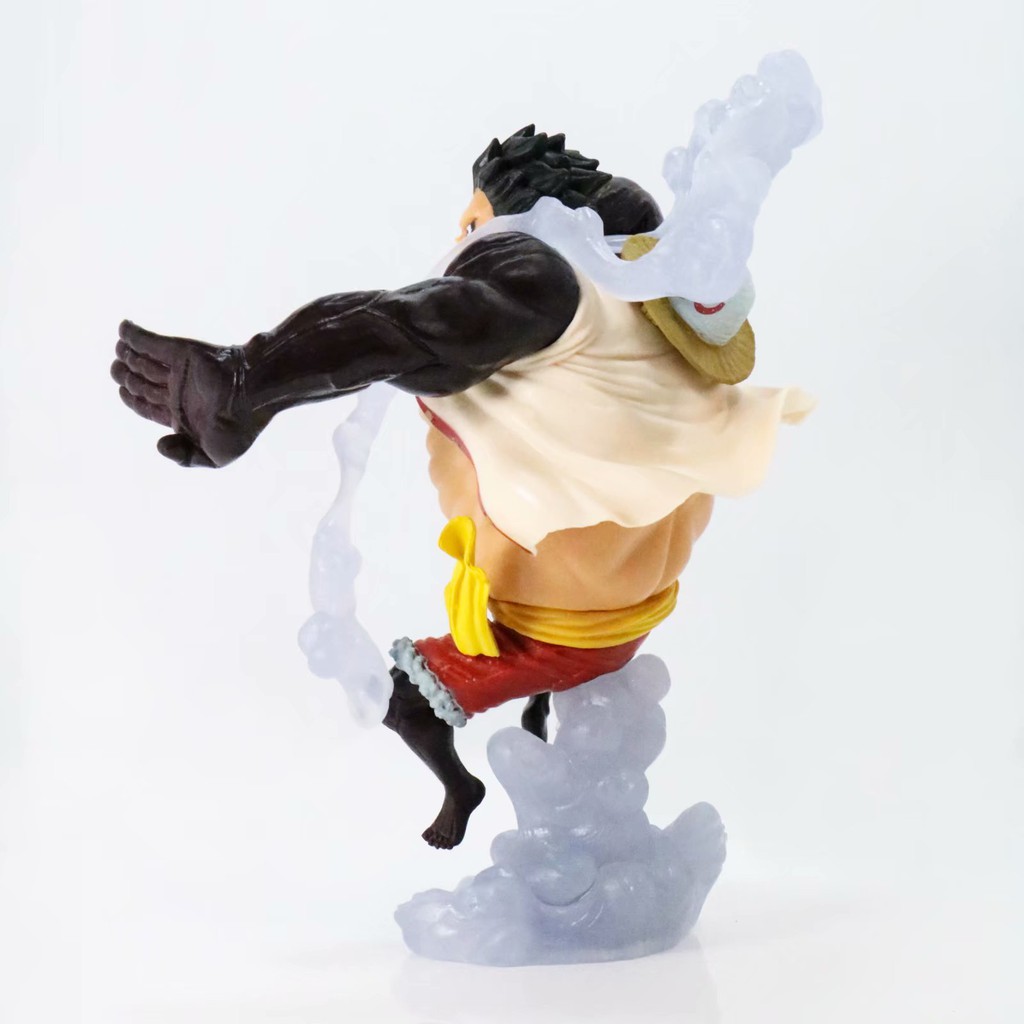 Mô hình One Piece, Nhân Vật Monkey D.Luffy Gear Four Pound Man cao 19cm | Z SHOP