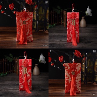 [ Rẻ nhất shoppe ] Lì xì vải gấm cao cấp chữ hỷ và đồng xu