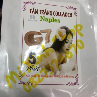 Tắm trắng cao cấp collagen G7