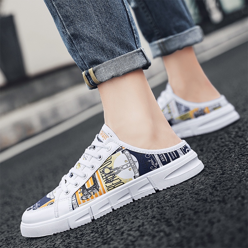 Giày lười đế mềm thoáng khí thiết kế phong cách thời trang mùa hè cho nam | BigBuy360 - bigbuy360.vn