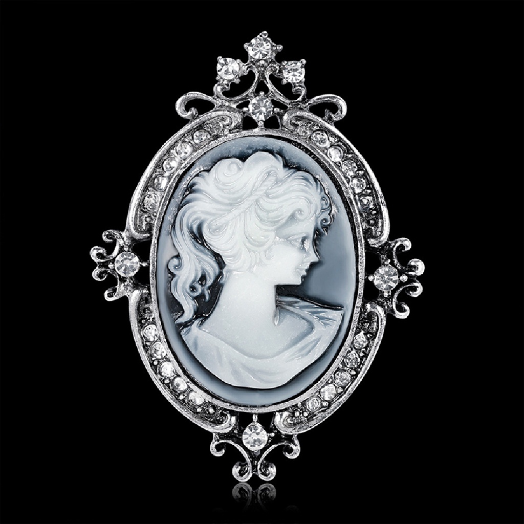 Trâm Cài Áo Đính Pha Lê Phong Cách Victoria Cổ Điển Cho Nữ