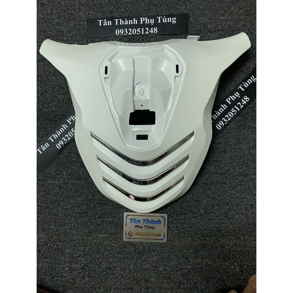 Mặt nạ SH 2020 kiểu 3 Sọc Xi màu Trắng