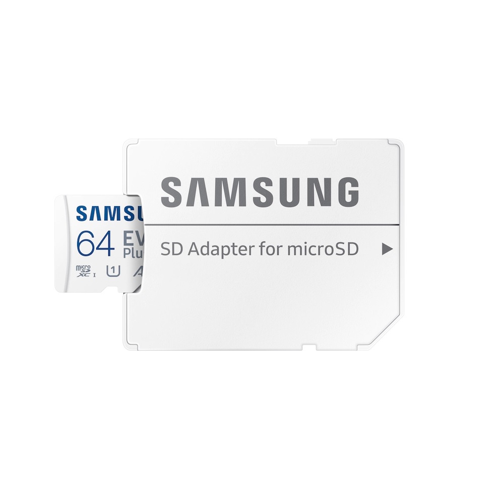 Thẻ nhớ microSDXC Samsung Evo Plus 64GB upto 130MB/s C10 U1 kèm Adapter (MB-MC64KA) - Hãng phân phối chính thức