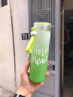 Bình DETOX Thuỷ Tinh HELLO MASTER- 500ml