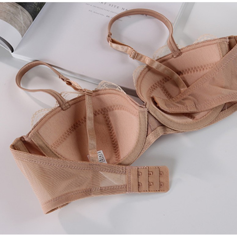 Bộ Đồ Lót Có Gọng Đệm Mỏng Vải Satin S125