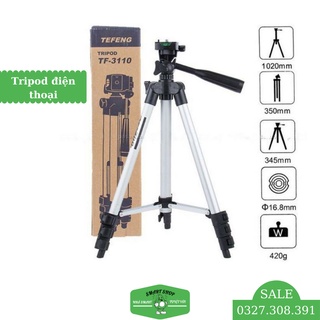 Gậy 3 chân Tripod chụp hình máy ảnh, điện thoại - Chân đế điện thoại