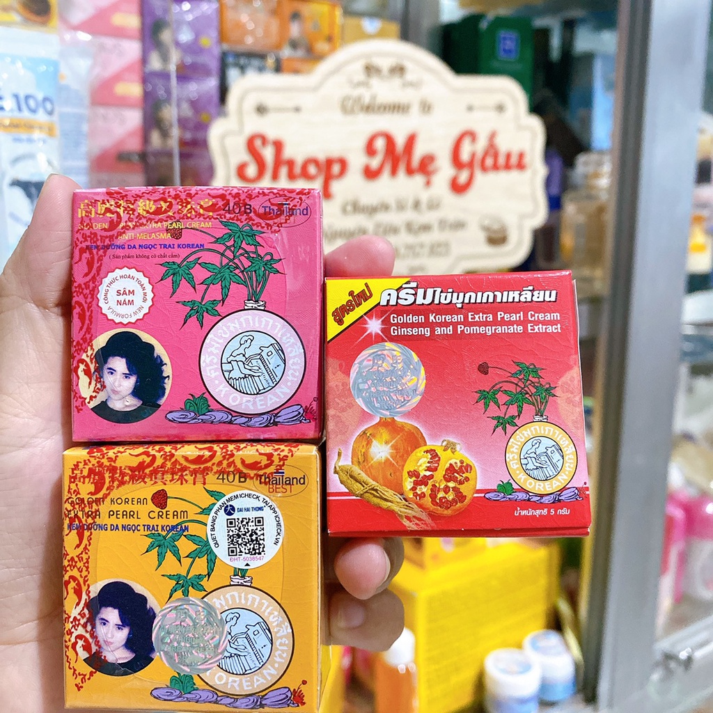 Sỉ lố 12 hộp kem sâm màu hồng nám