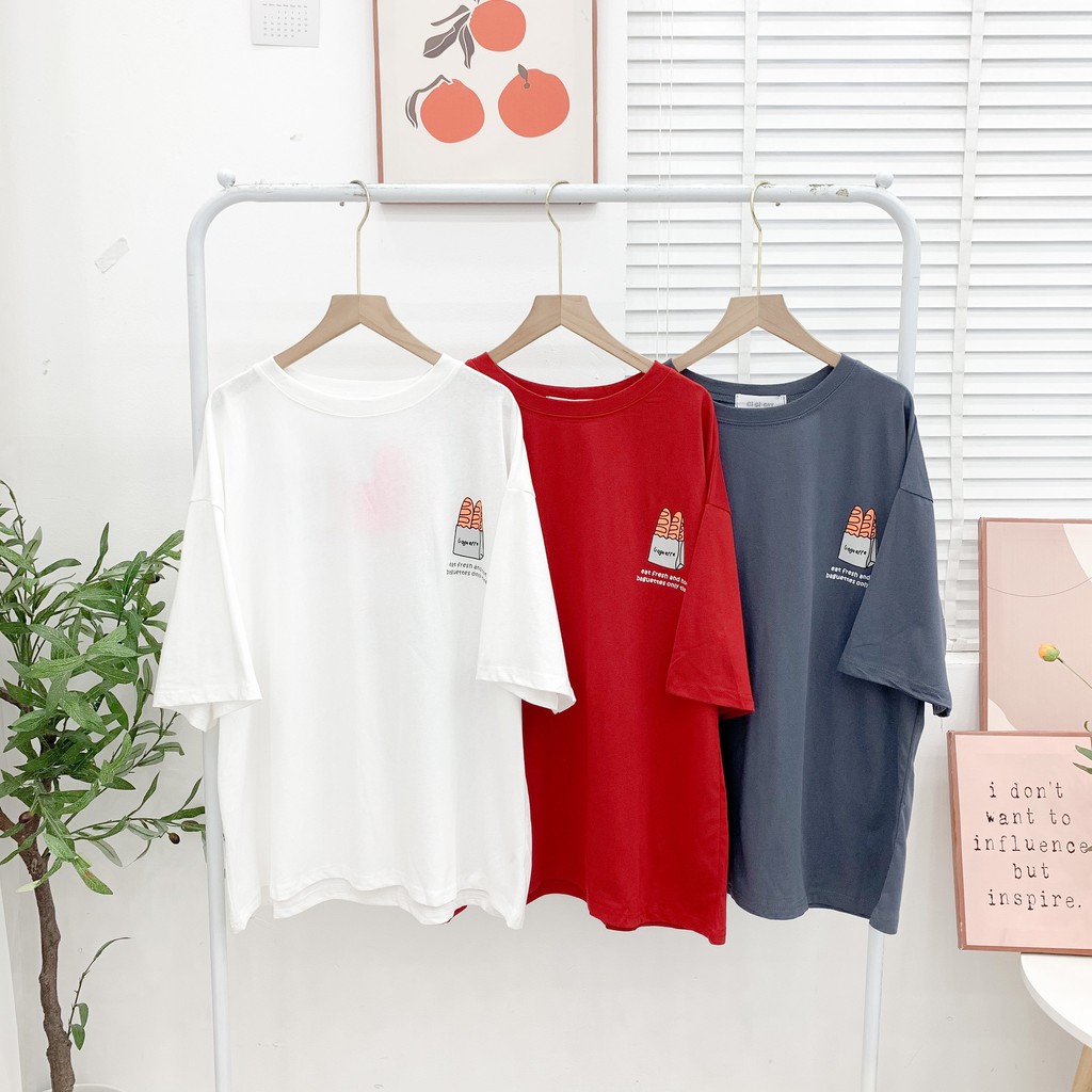 Áo phông hoạ tiết bánh mì Today Be Friday | BigBuy360 - bigbuy360.vn