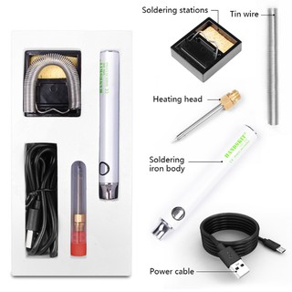 Bộ mỏ hàn mini 8W kèm cổng sạc USB