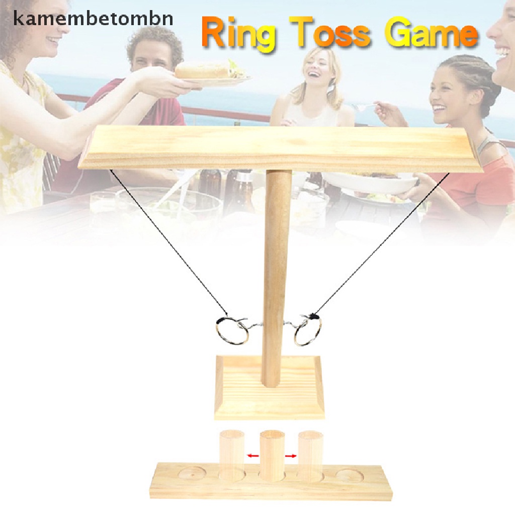 [kamembetombn] Hook and Ring Toss Battle Game Table Top Ring Toss For Adults Drinking Game [kamembetombn]