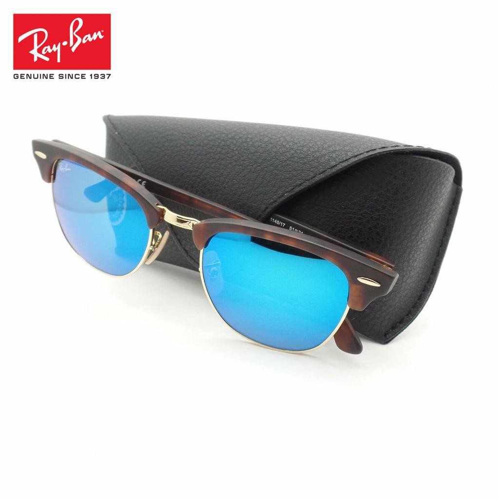 (Hàng Mới Về) Kính Mát Ray Ban Clubmaster 3016 1145 / 17 Chính Hãng