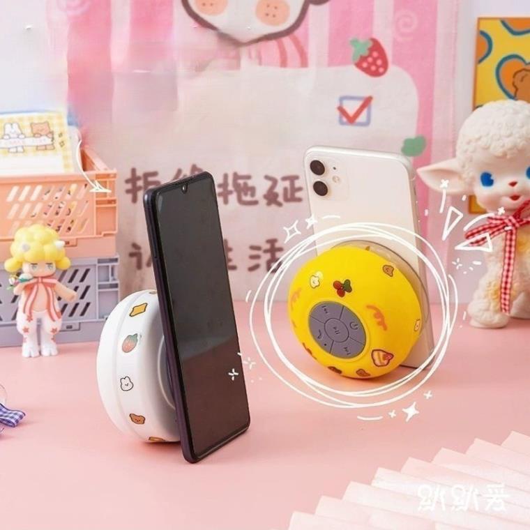 Loa Bluetooth Chống Nước Loa Mini Không Dây Gắn Tường, Nhà Tắm tặng kèm miếng dán Sticker Cute