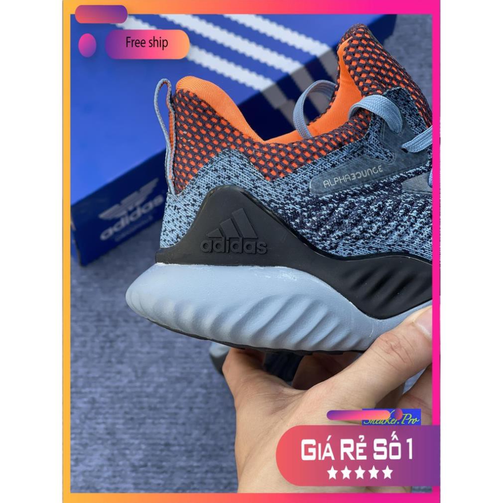 (FULL BOX) Giày thể thao sneaker nam nữ ALPHABOUNCE Beyond gót vạch cam | BigBuy360 - bigbuy360.vn