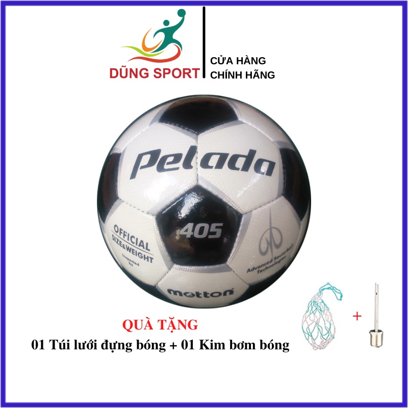 Bóng đá Hải Phòng Pelada 405 size 4, 5 - Loại khâu tay 7 sao - Tiêu chuẩn thi đấu, tập luyện