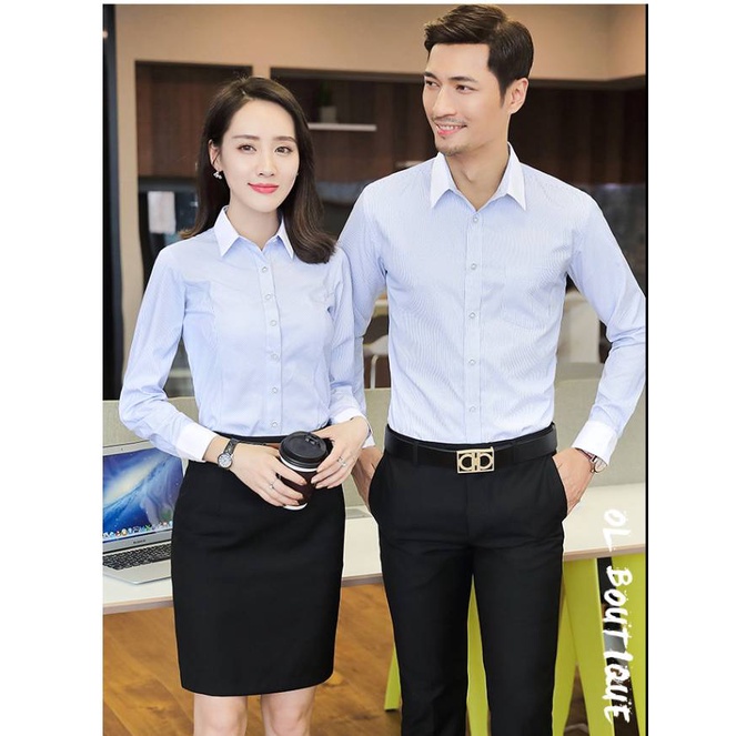 Áo Sơ Mi Nam Dài Tay Đẹp TAHISM023 Kẻ Sọc Phối Cổ Màu trắng chất Cotton Thoáng Mát | BigBuy360 - bigbuy360.vn